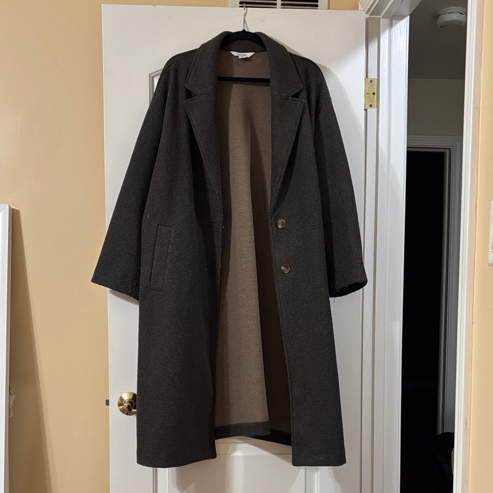 Old Navy Women's Brown Trench Coat